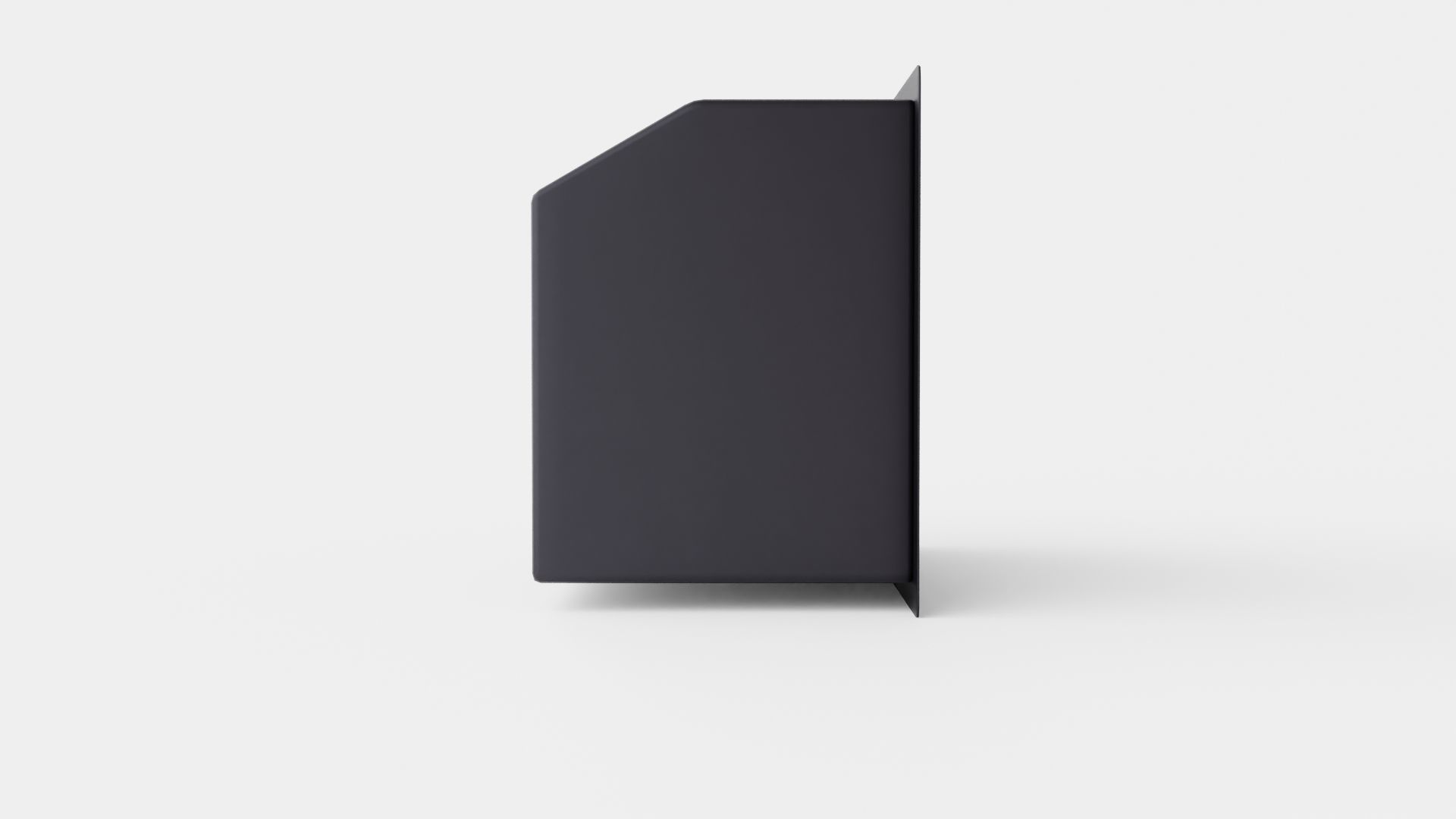 Heta Scan-Line Panorama fireplace insert Fireplace Low-poly 3D model_2