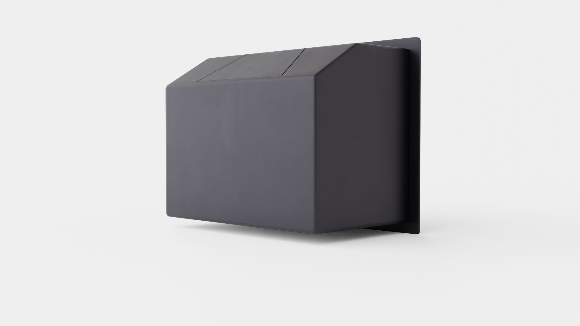 Heta Scan-Line Panorama fireplace insert Fireplace Low-poly 3D model_3