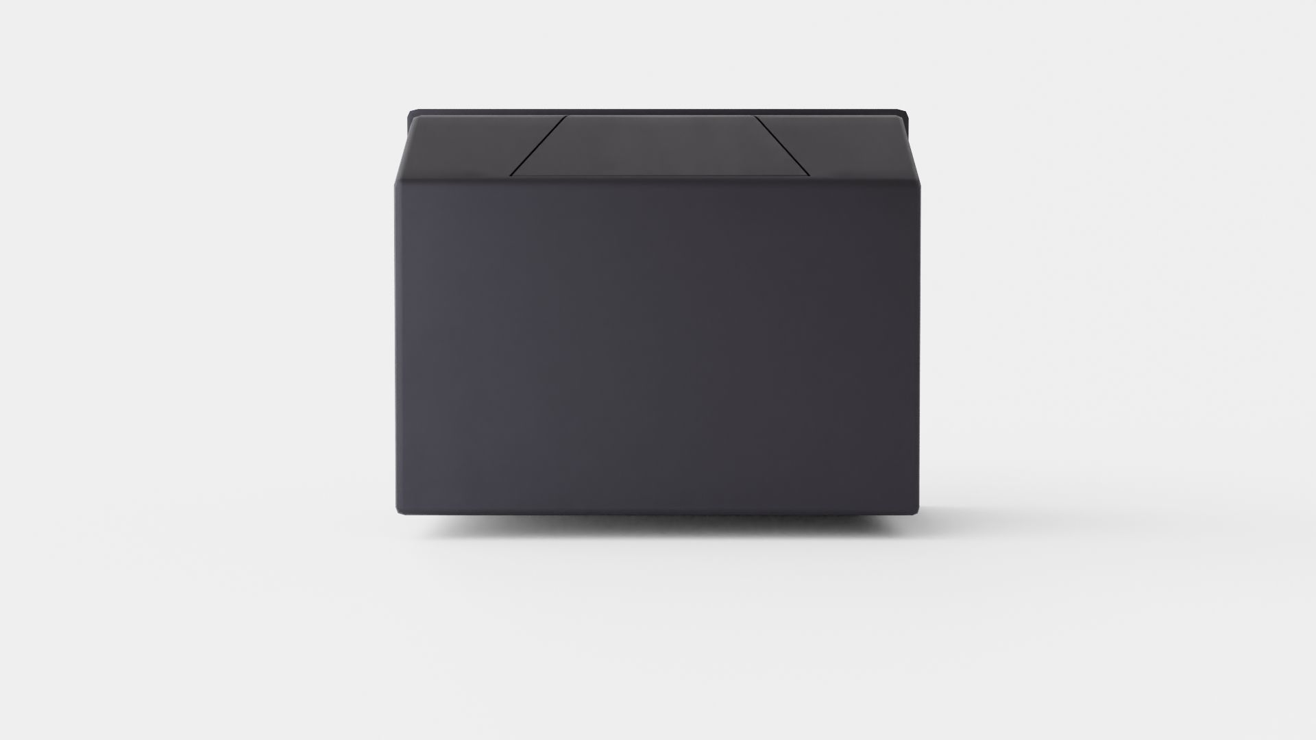 Heta Scan-Line Panorama fireplace insert Fireplace Low-poly 3D model_4