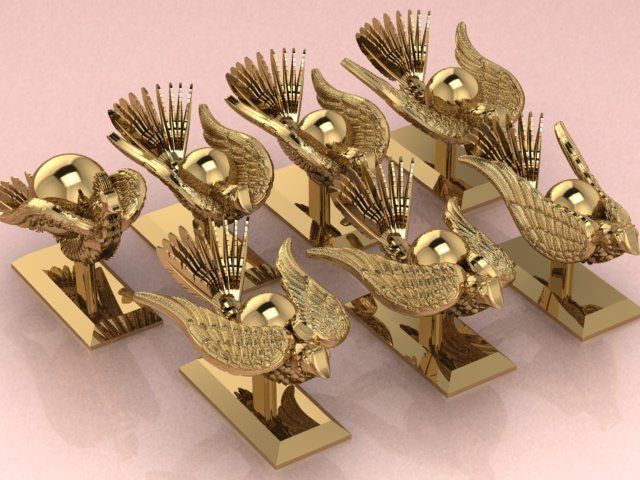 The legendary soaring wing bird 3D model_8