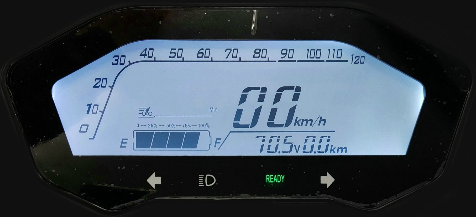 Smart EV Scooter Low-poly 3D model_10