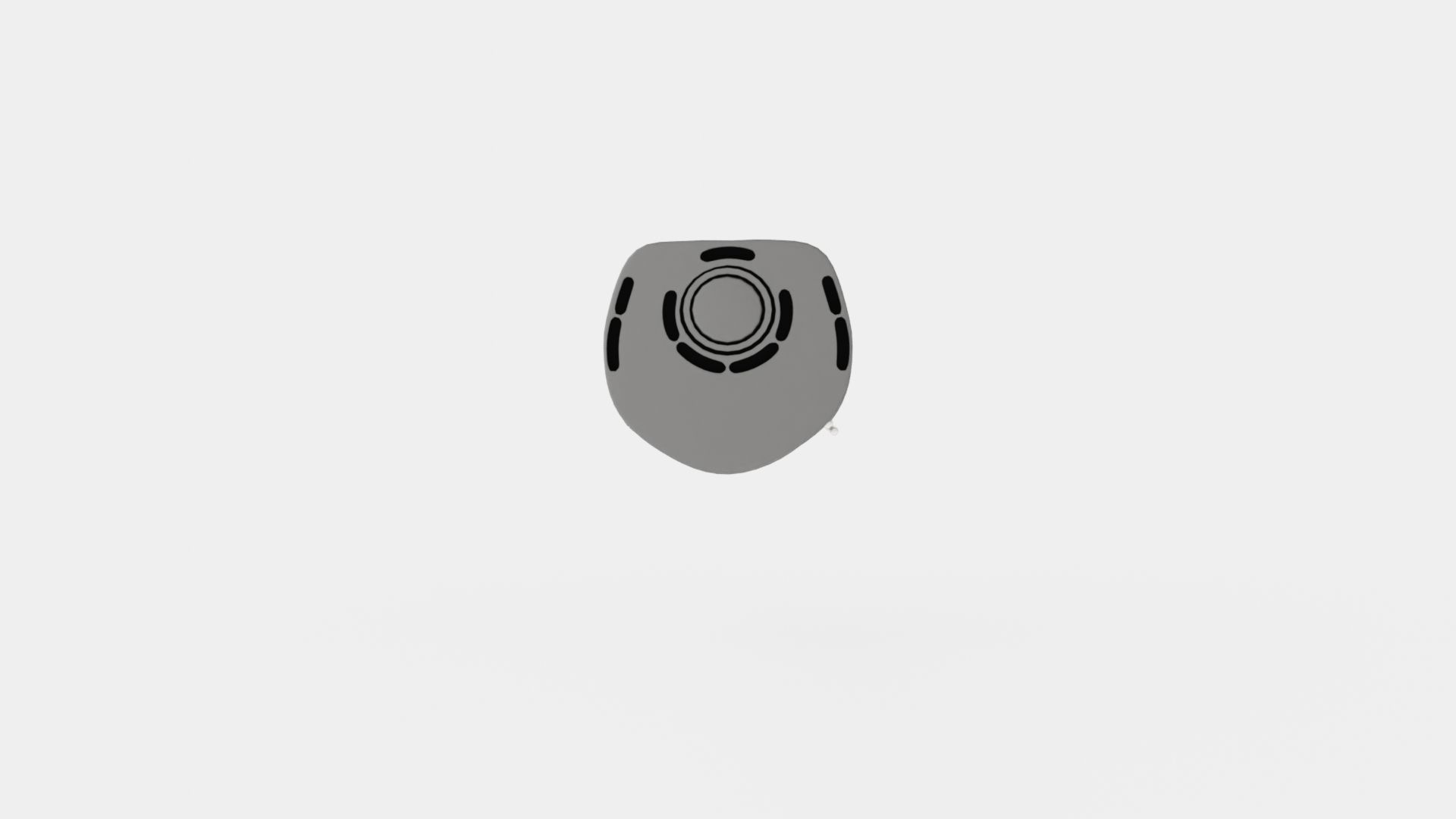 Heta Scan-Line Fireplace Low-poly 3D model_5