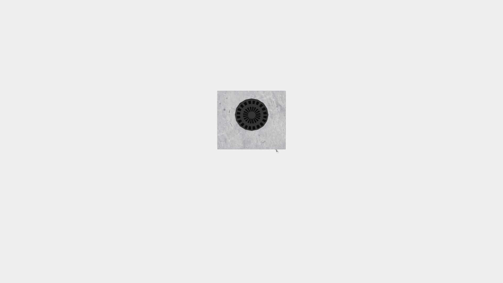 Heta Scan-Line Fireplace Low-poly 3D model_5