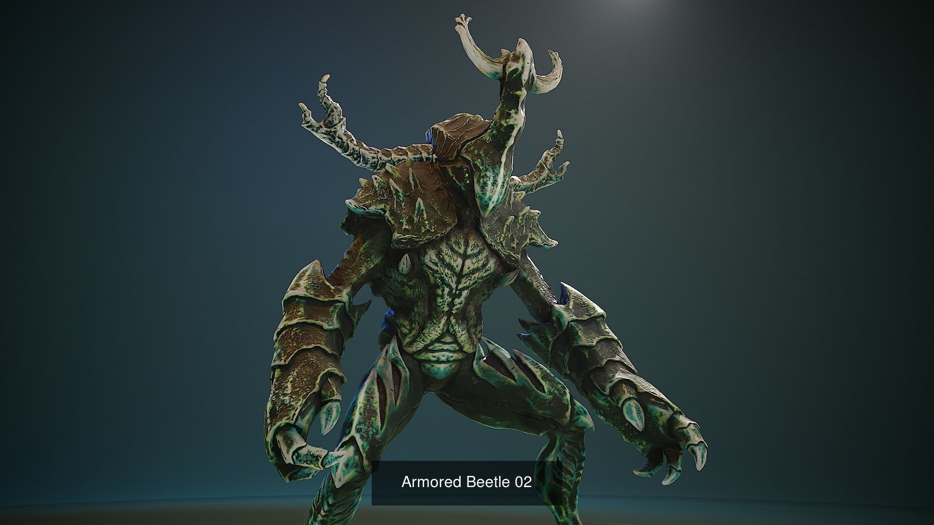 Armored Beetle Pack 3D Model Collection_12