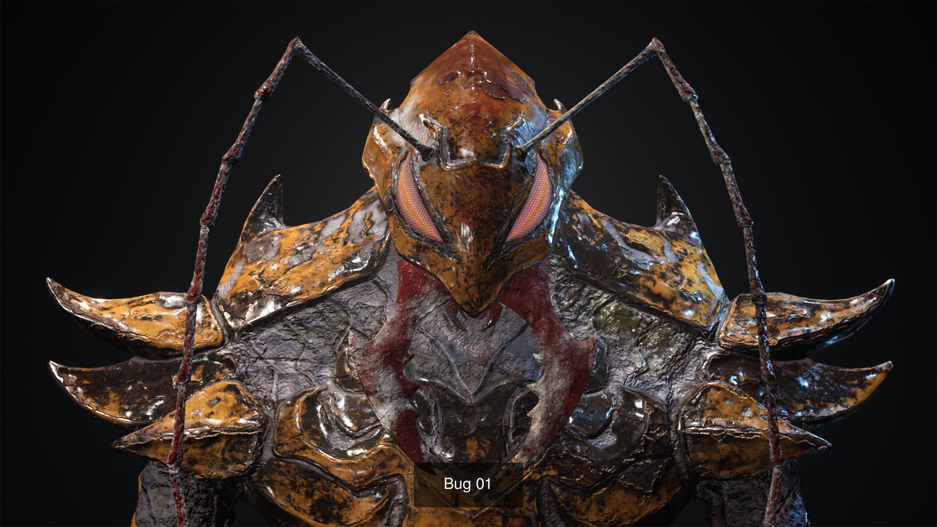 Armored Beetle Pack 3D Model Collection_10