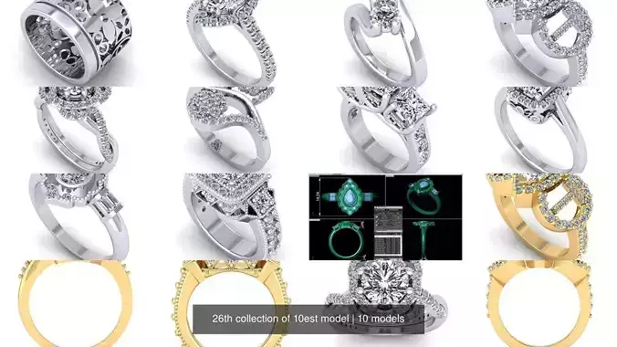 26th collection of 10est model 