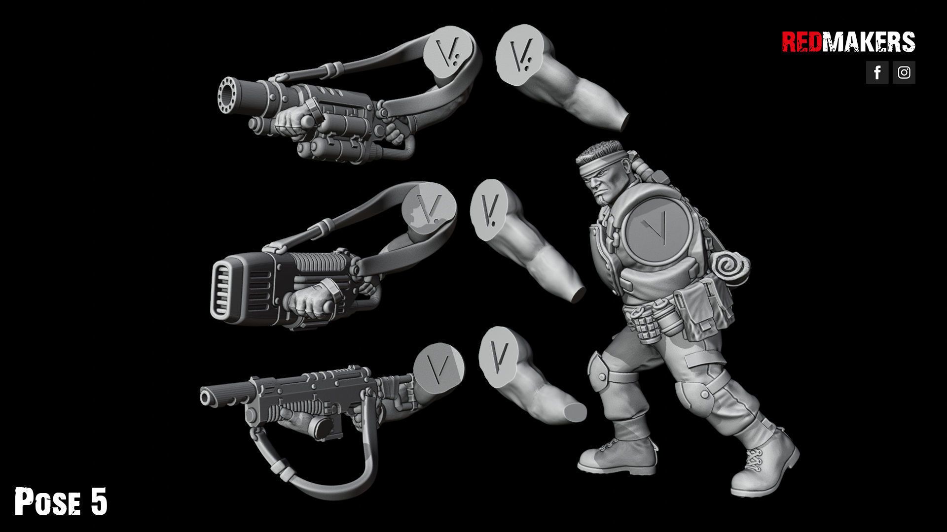Jungle Fighters - Squad of the Imperial Force 3D print model_40