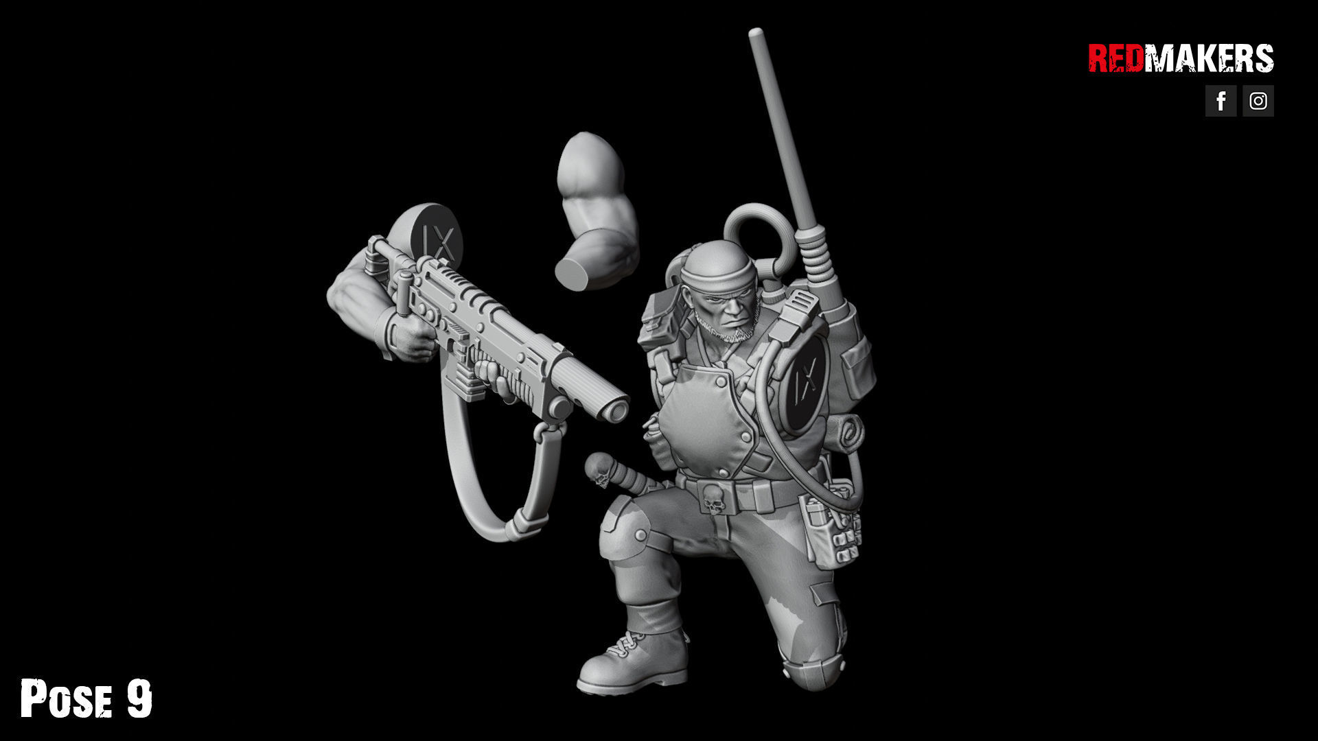 Jungle Fighters - Squad of the Imperial Force 3D print model_48