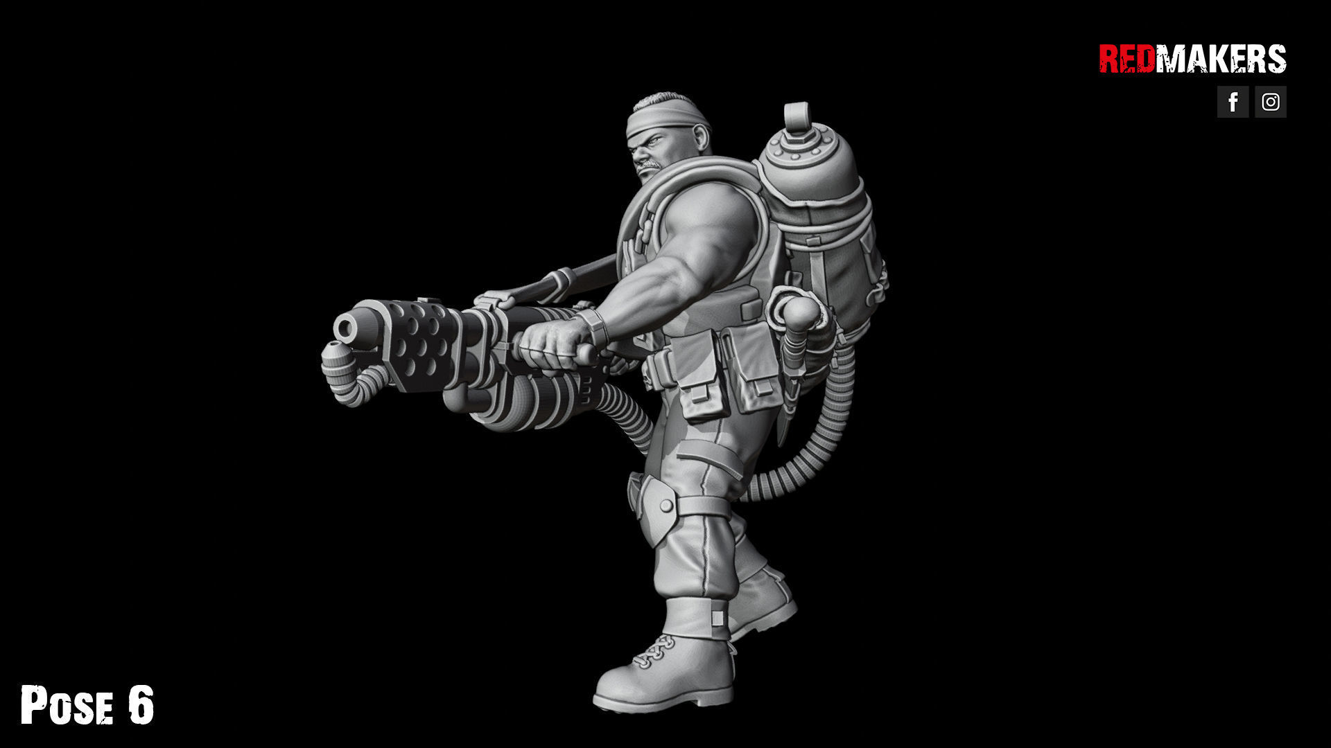 Jungle Fighters - Squad of the Imperial Force 3D print model_41