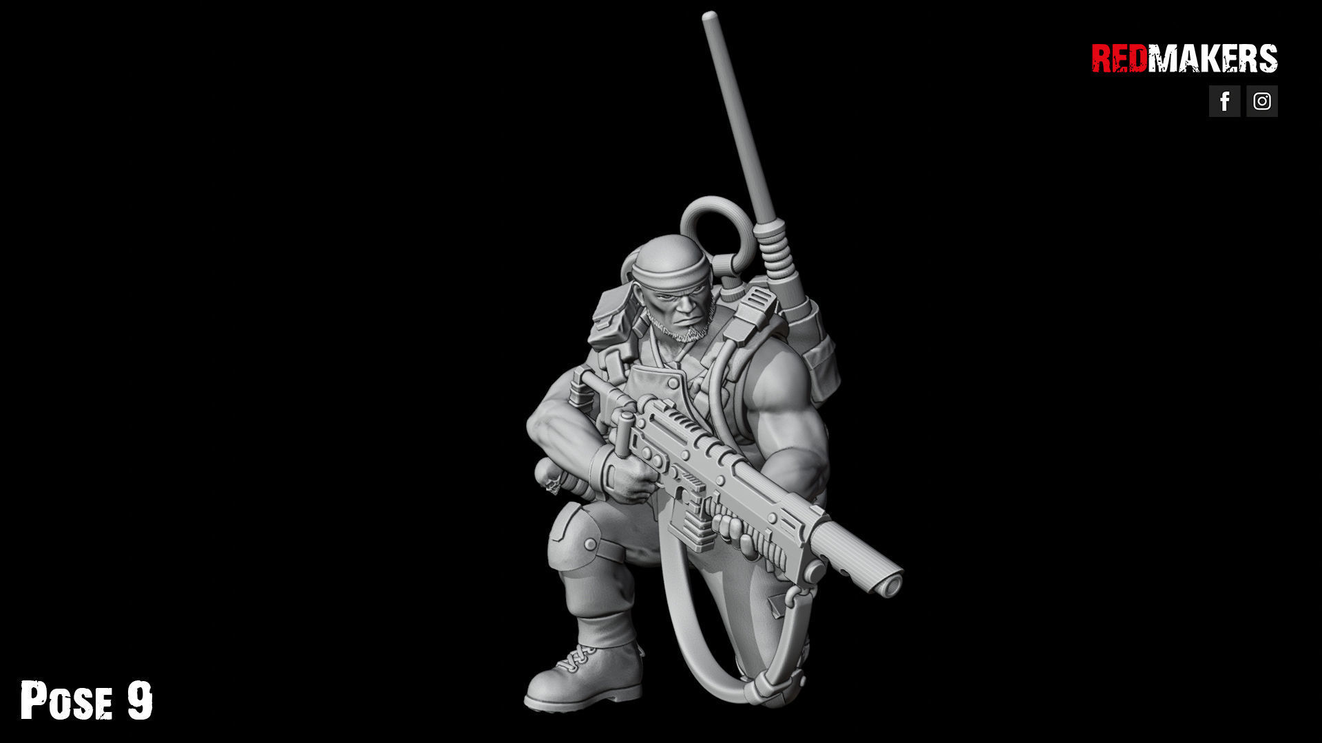 Jungle Fighters - Squad of the Imperial Force 3D print model_47