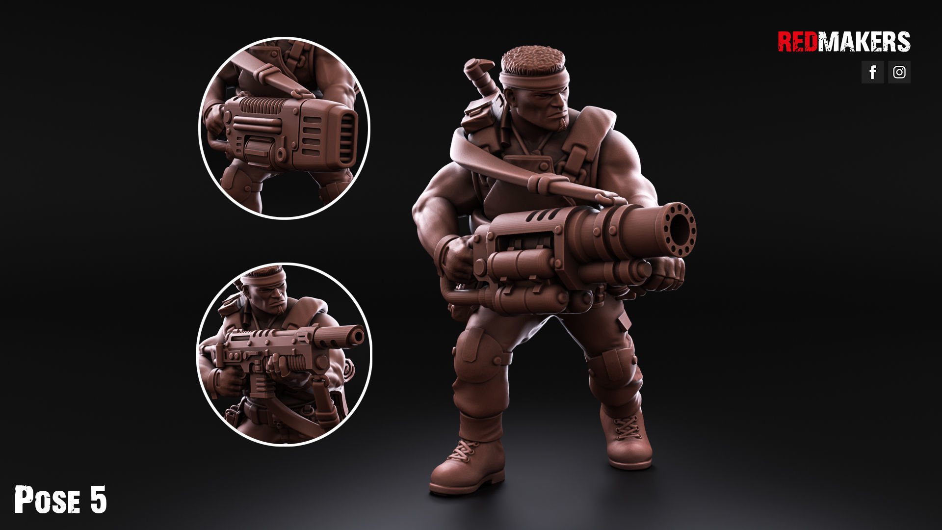 Jungle Fighters - Squad of the Imperial Force 3D print model_17