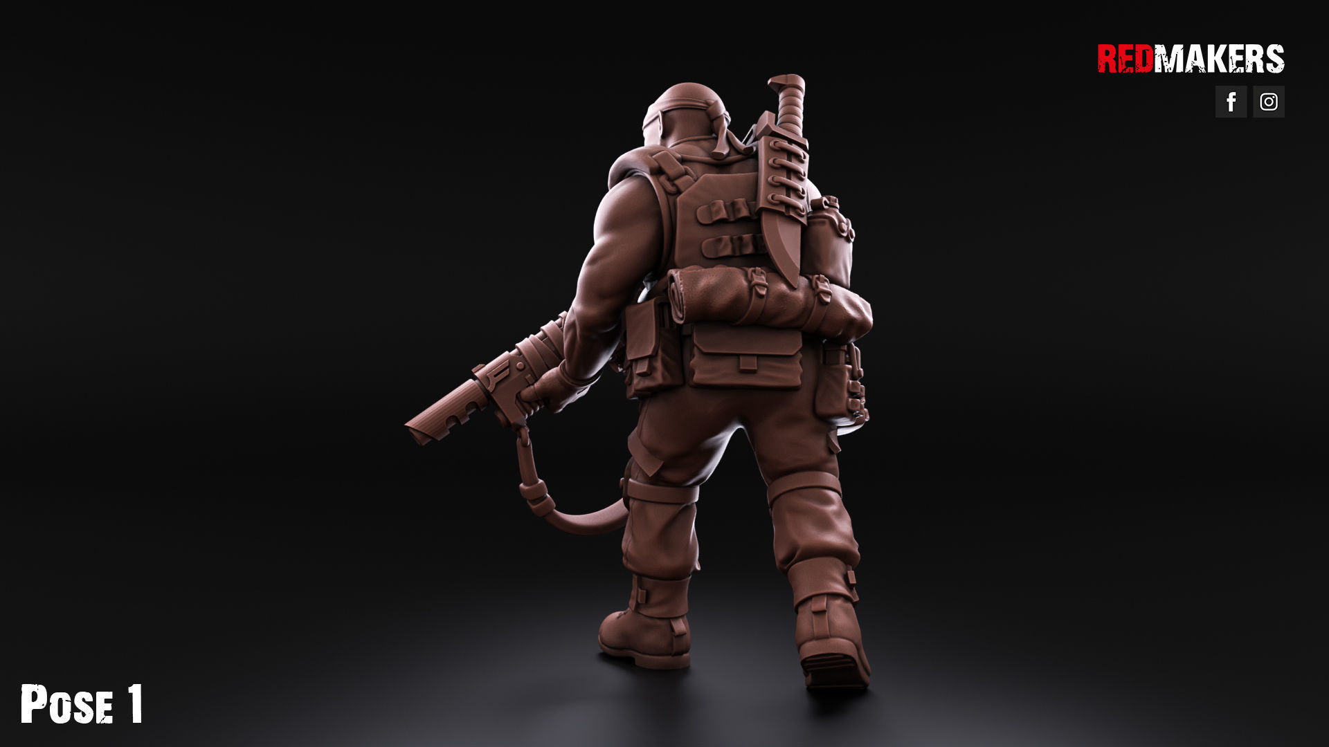 Jungle Fighters - Squad of the Imperial Force 3D print model_8
