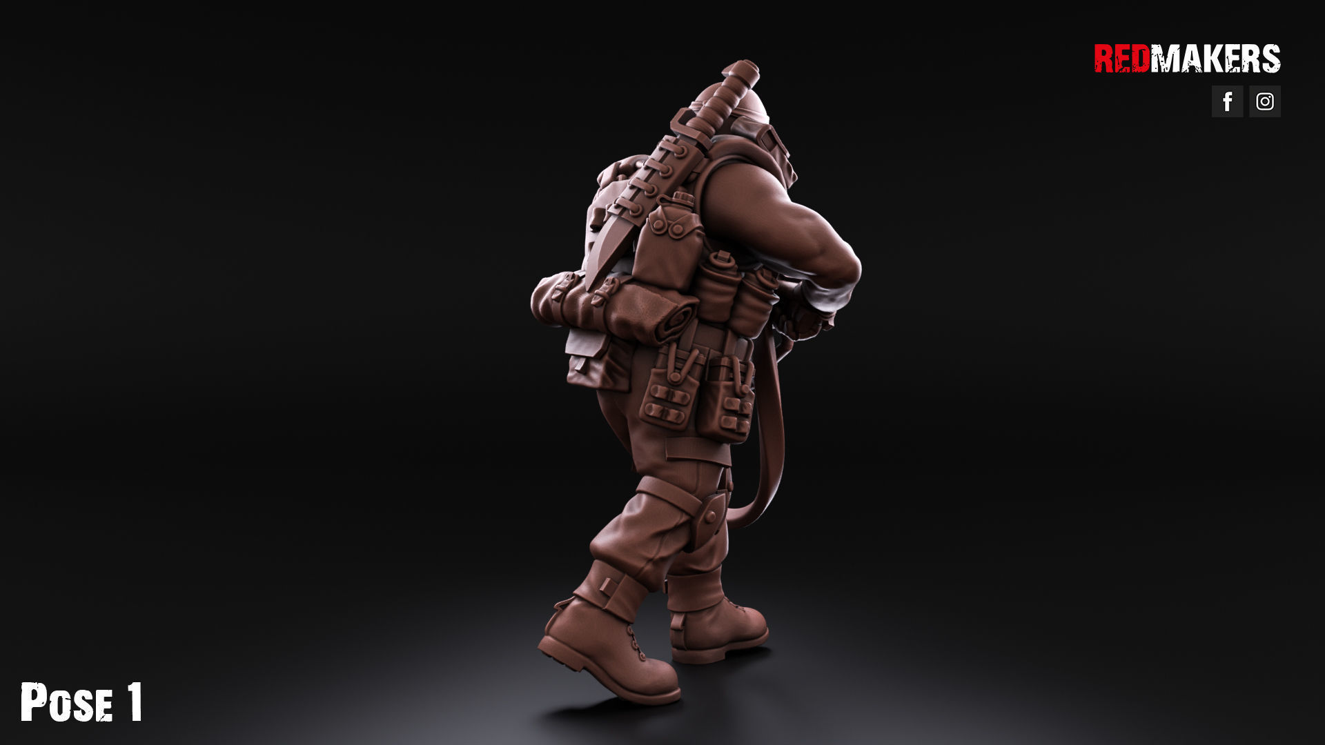 Jungle Fighters - Squad of the Imperial Force 3D print model_7