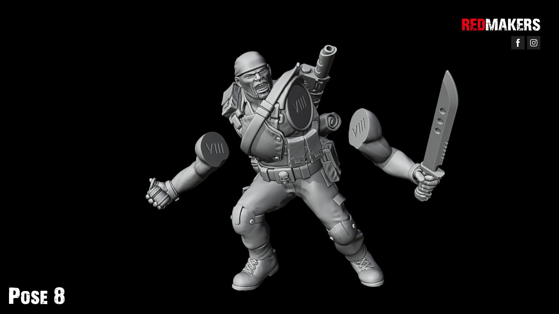 Jungle Fighters - Squad of the Imperial Force 3D print model_46