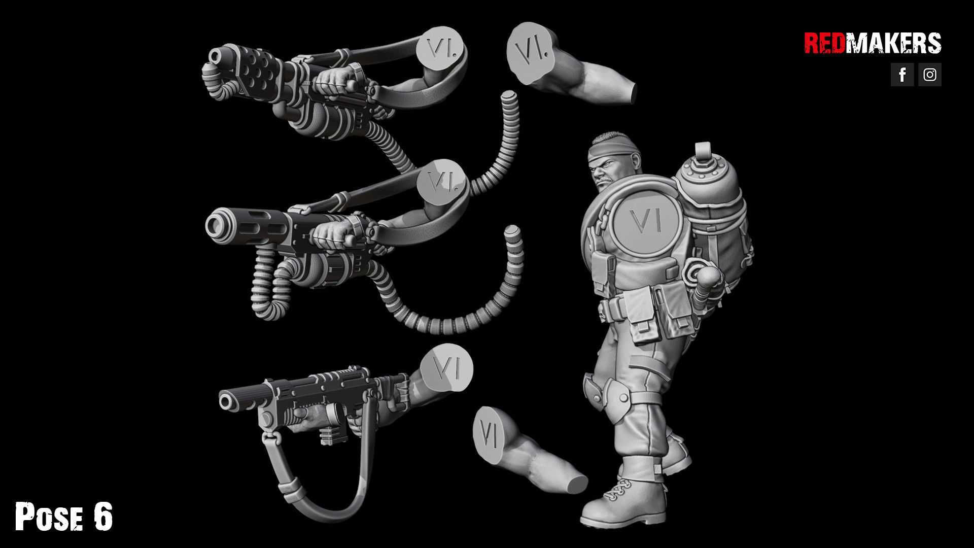 Jungle Fighters - Squad of the Imperial Force 3D print model_42