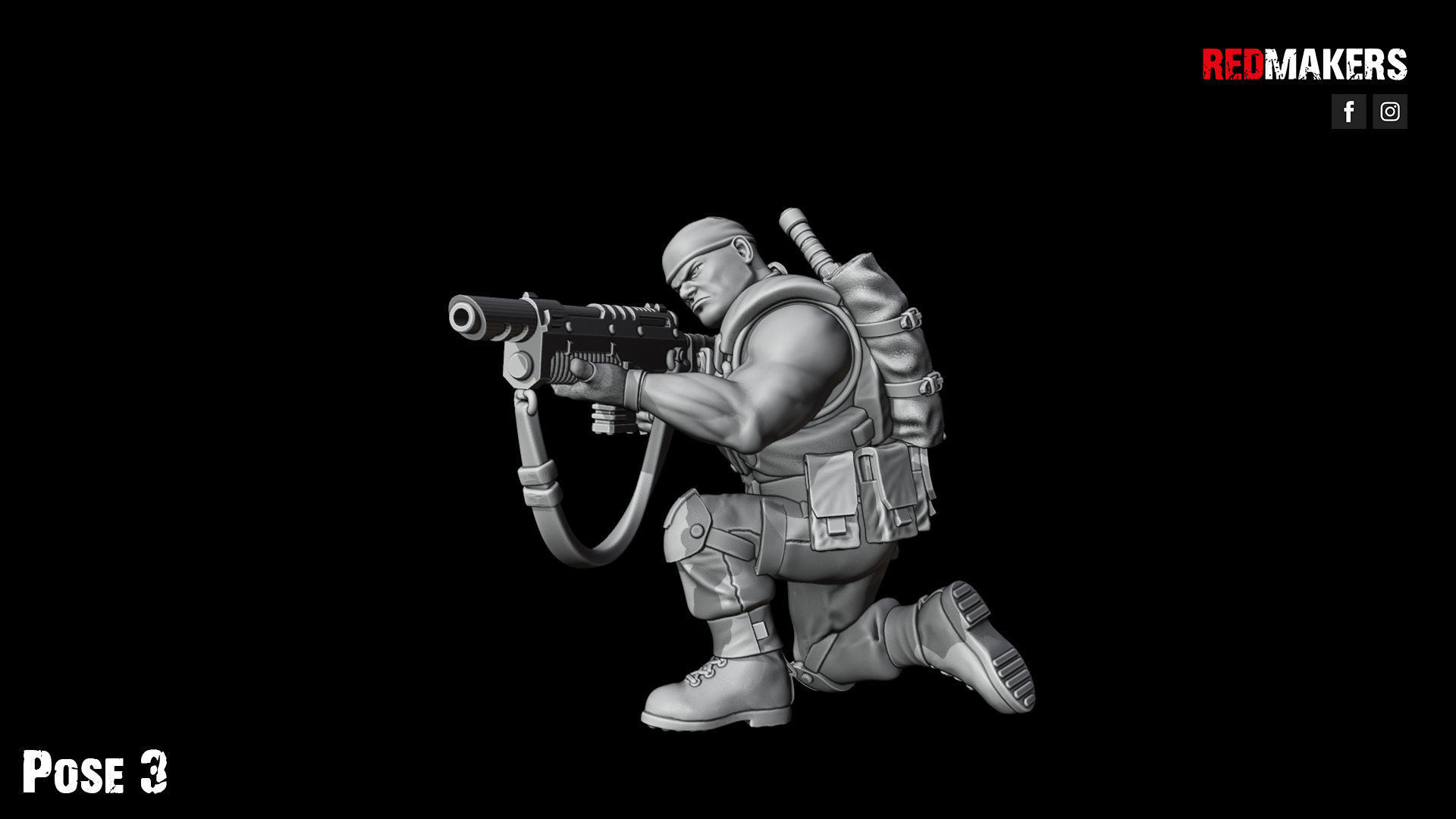 Jungle Fighters - Squad of the Imperial Force 3D print model_35