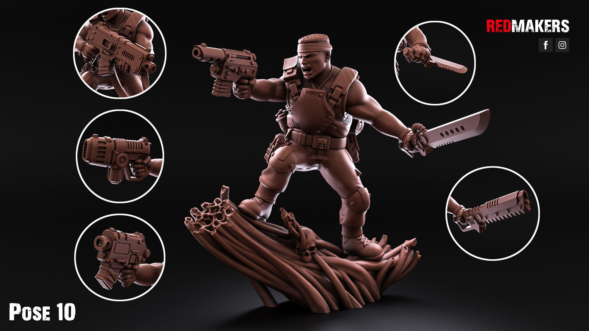 Jungle Fighters - Squad of the Imperial Force 3D print model_28