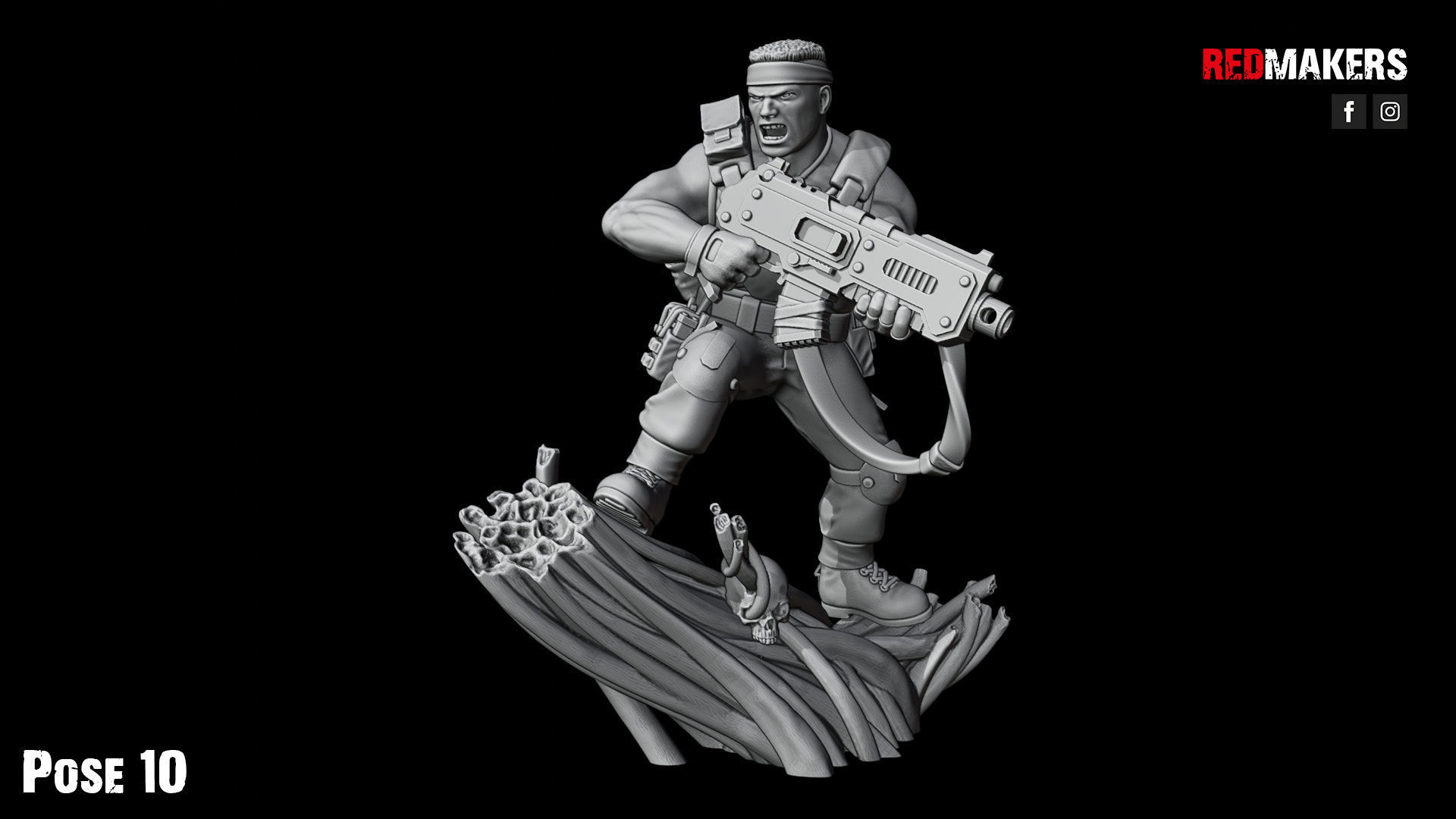 Jungle Fighters - Squad of the Imperial Force 3D print model_49