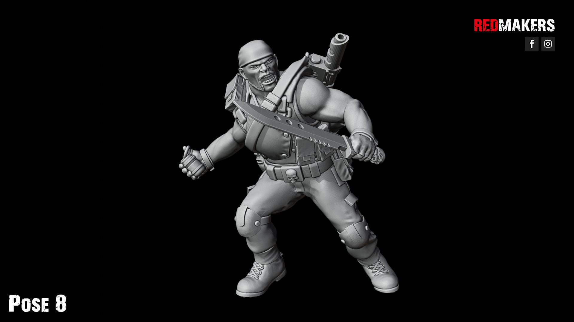 Jungle Fighters - Squad of the Imperial Force 3D print model_45