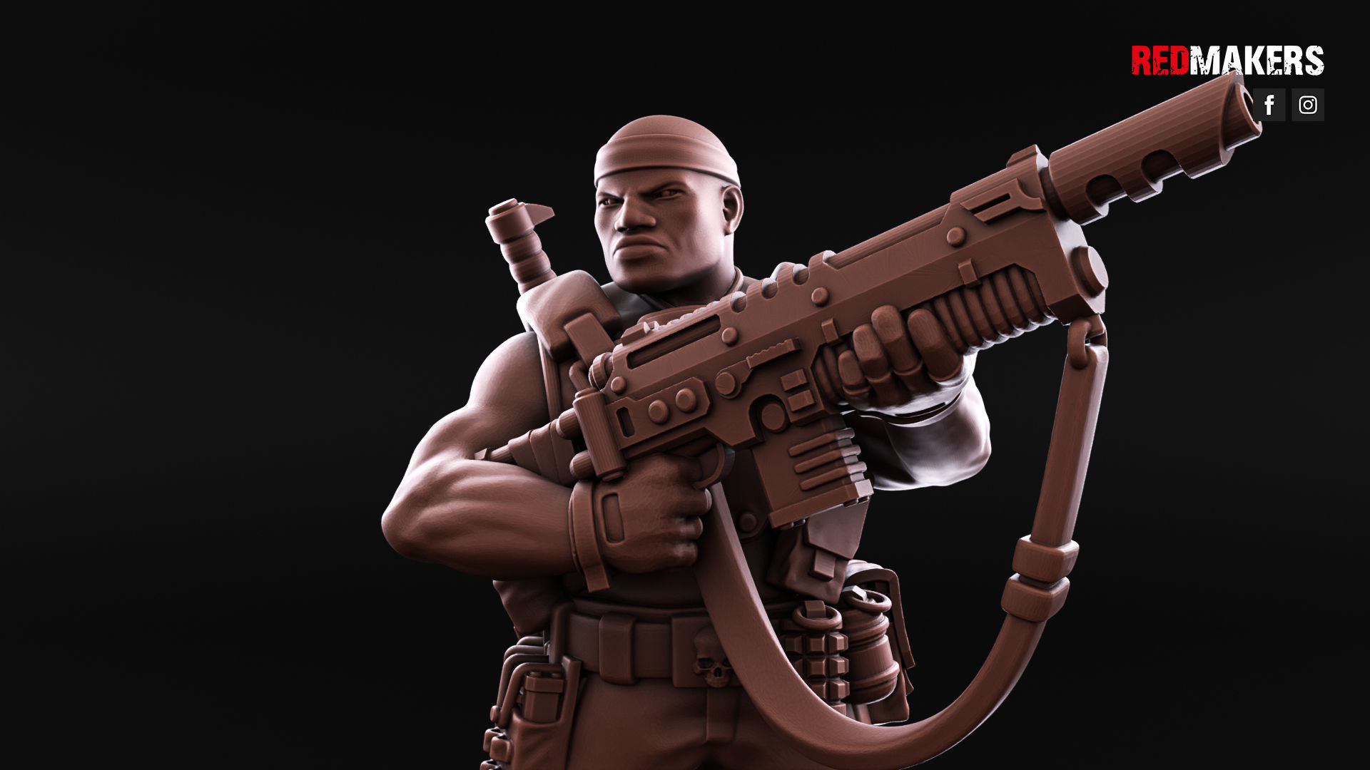 Jungle Fighters - Squad of the Imperial Force 3D print model_4