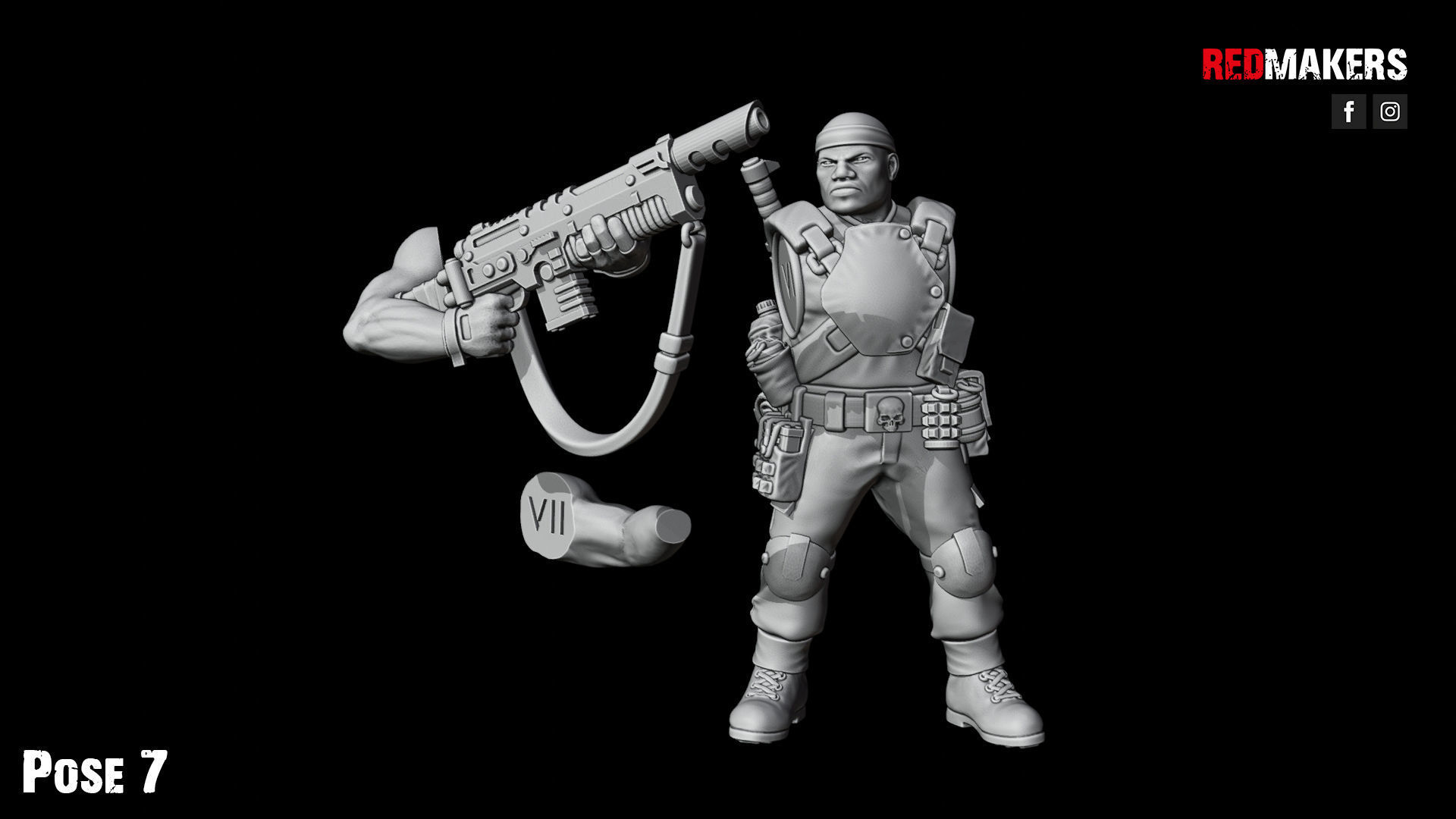 Jungle Fighters - Squad of the Imperial Force 3D print model_44