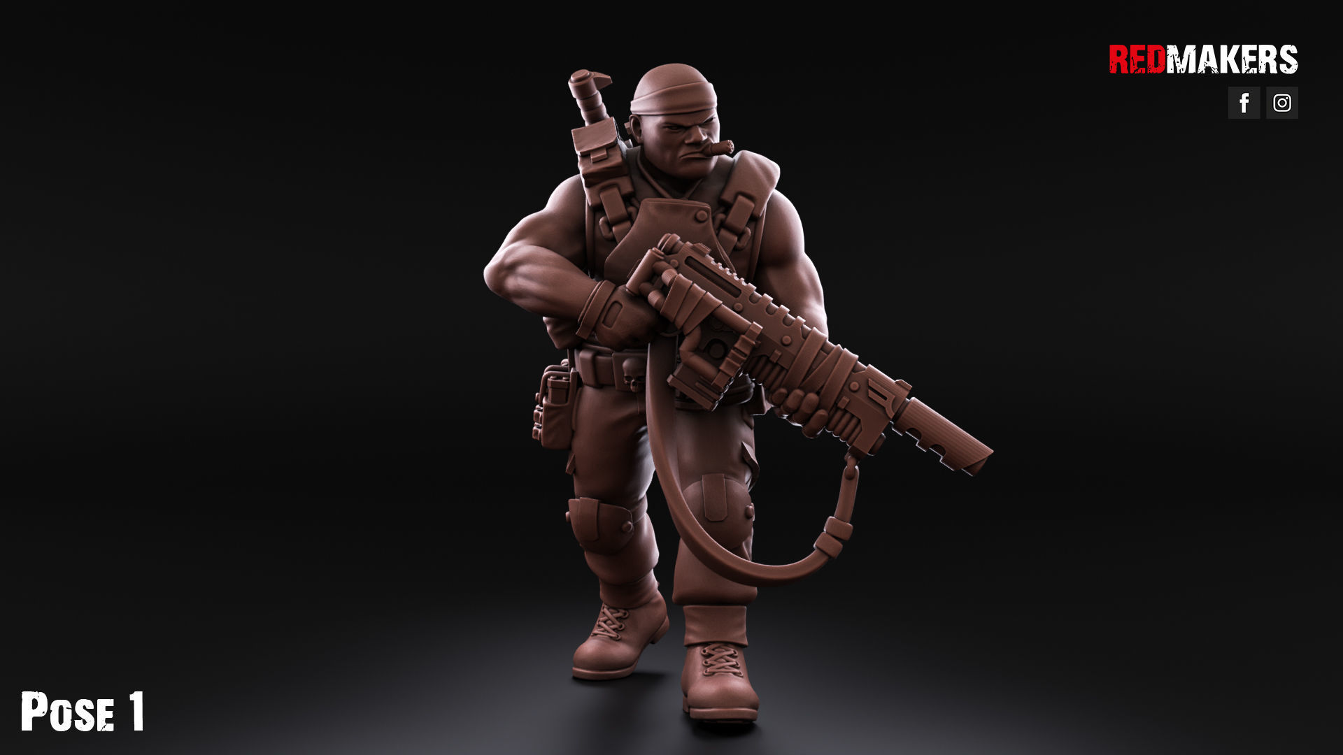 Jungle Fighters - Squad of the Imperial Force 3D print model_6