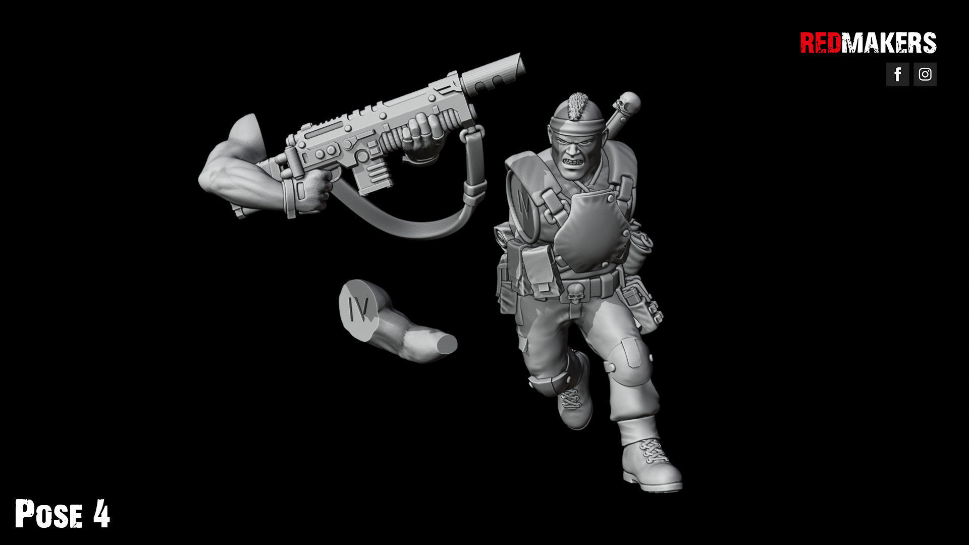 Jungle Fighters - Squad of the Imperial Force 3D print model_38