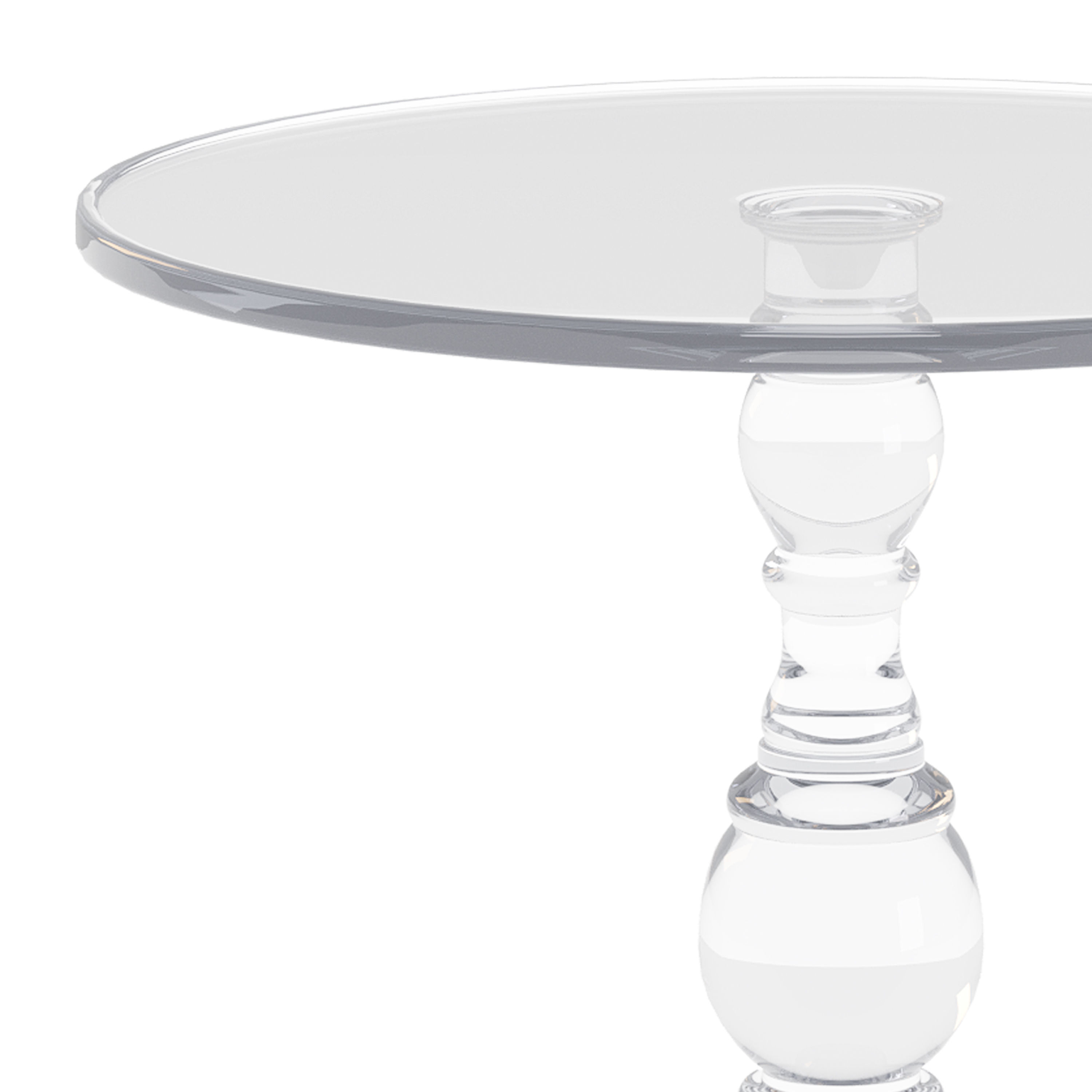 Minimalist Side Table 3D model_13