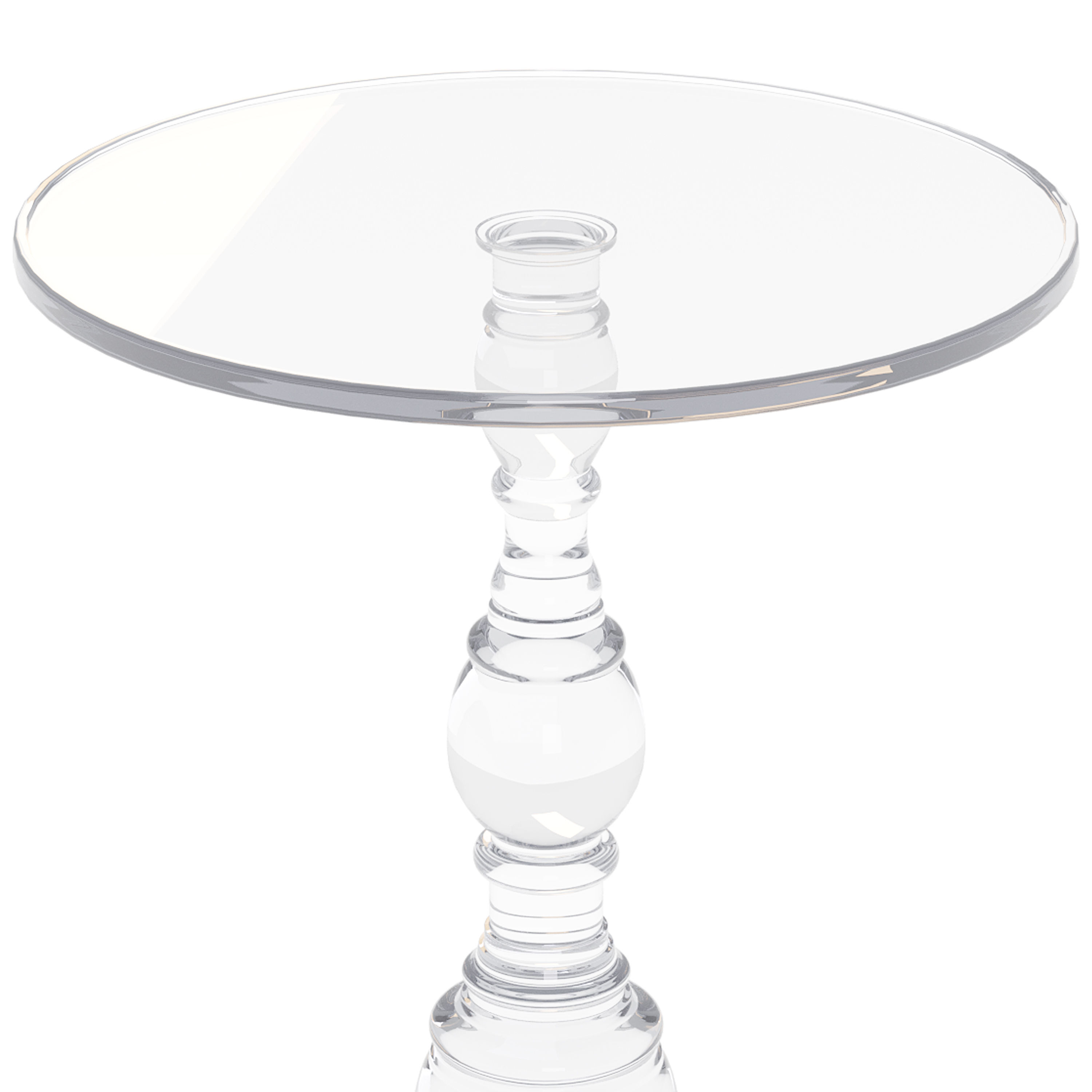 Minimalist Side Table 3D model_1