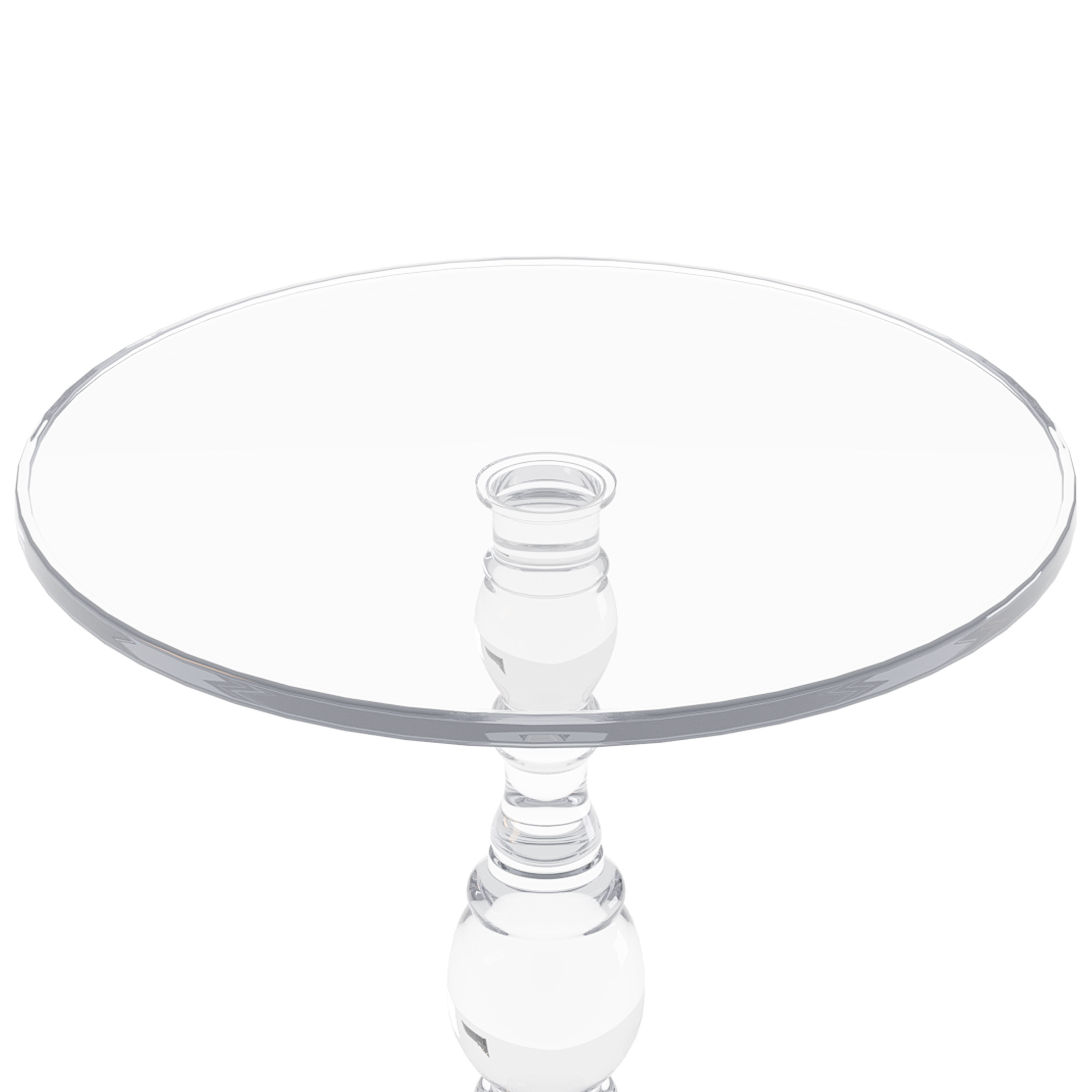 Minimalist Side Table 3D model_4