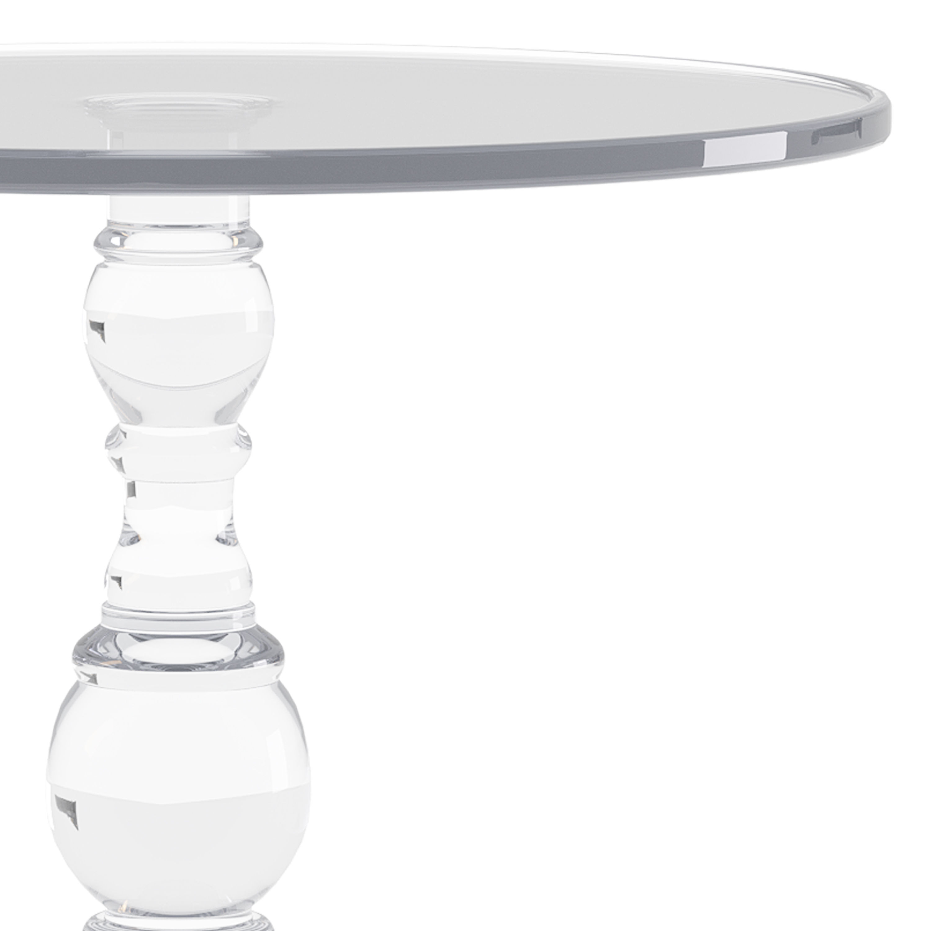 Minimalist Side Table 3D model_11