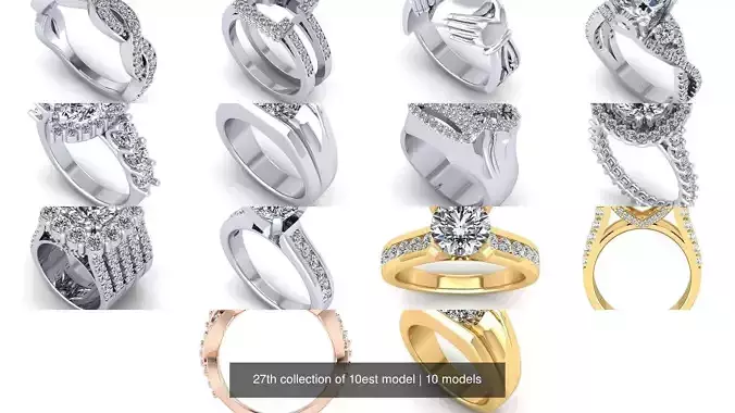 27th collection of 10est model 