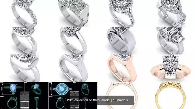 29th collection of 10est model 
