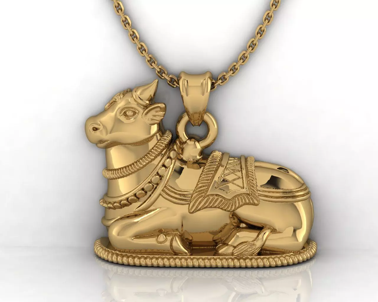NANDHI PENDANT 3D print model