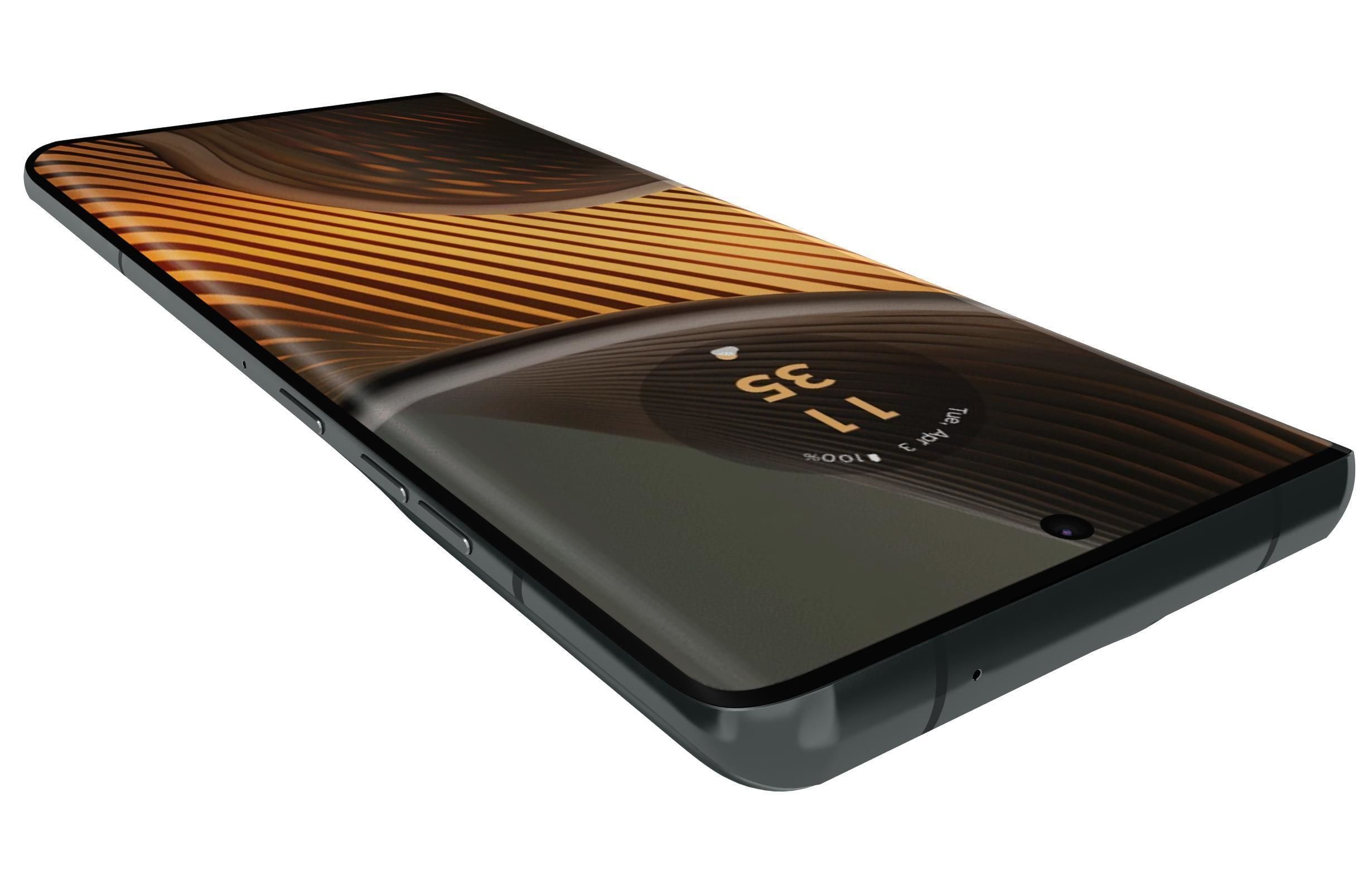 Motorola Edge 50 Ultra Black 3D model_13