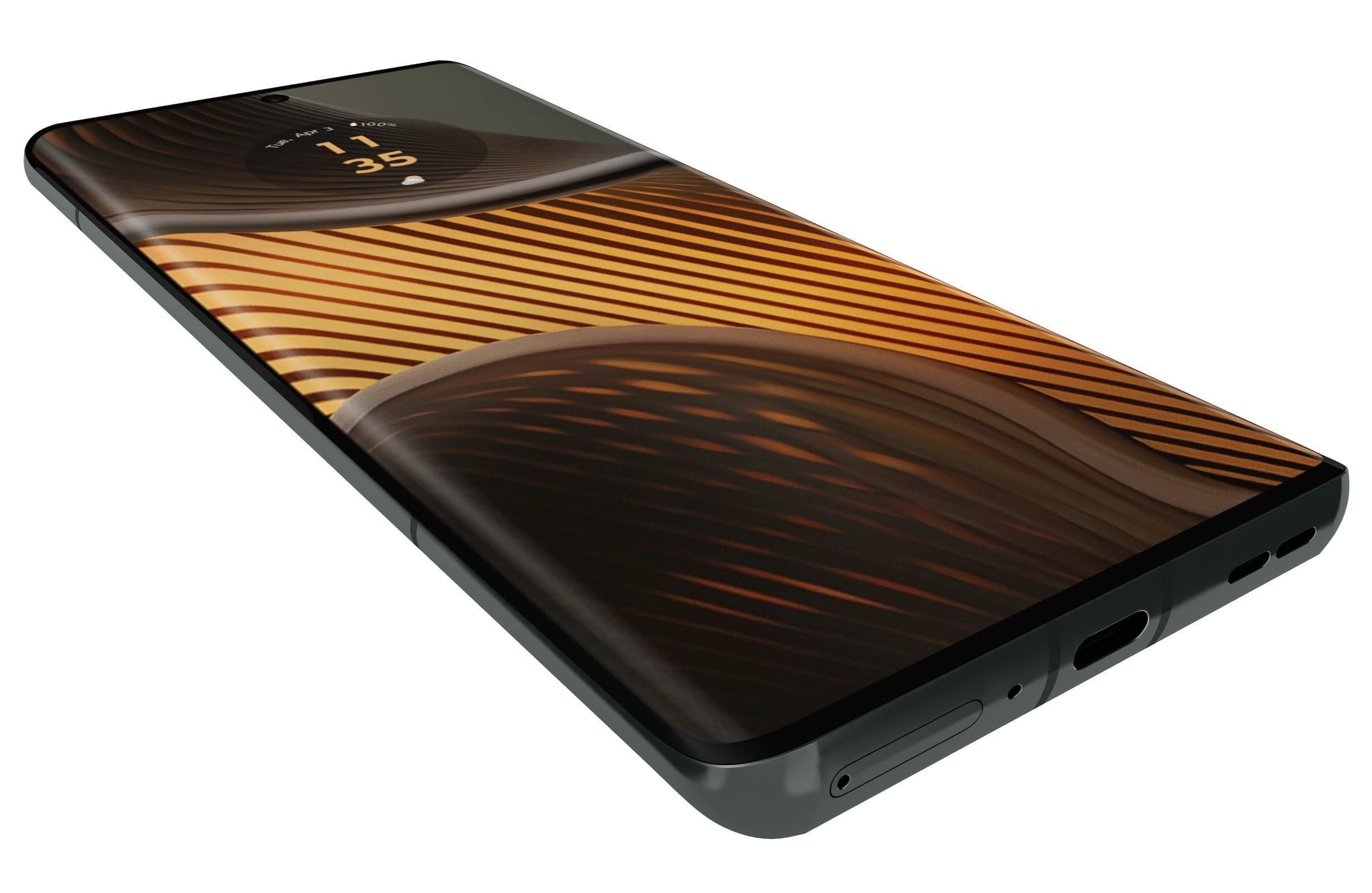 Motorola Edge 50 Ultra Black 3D model_10