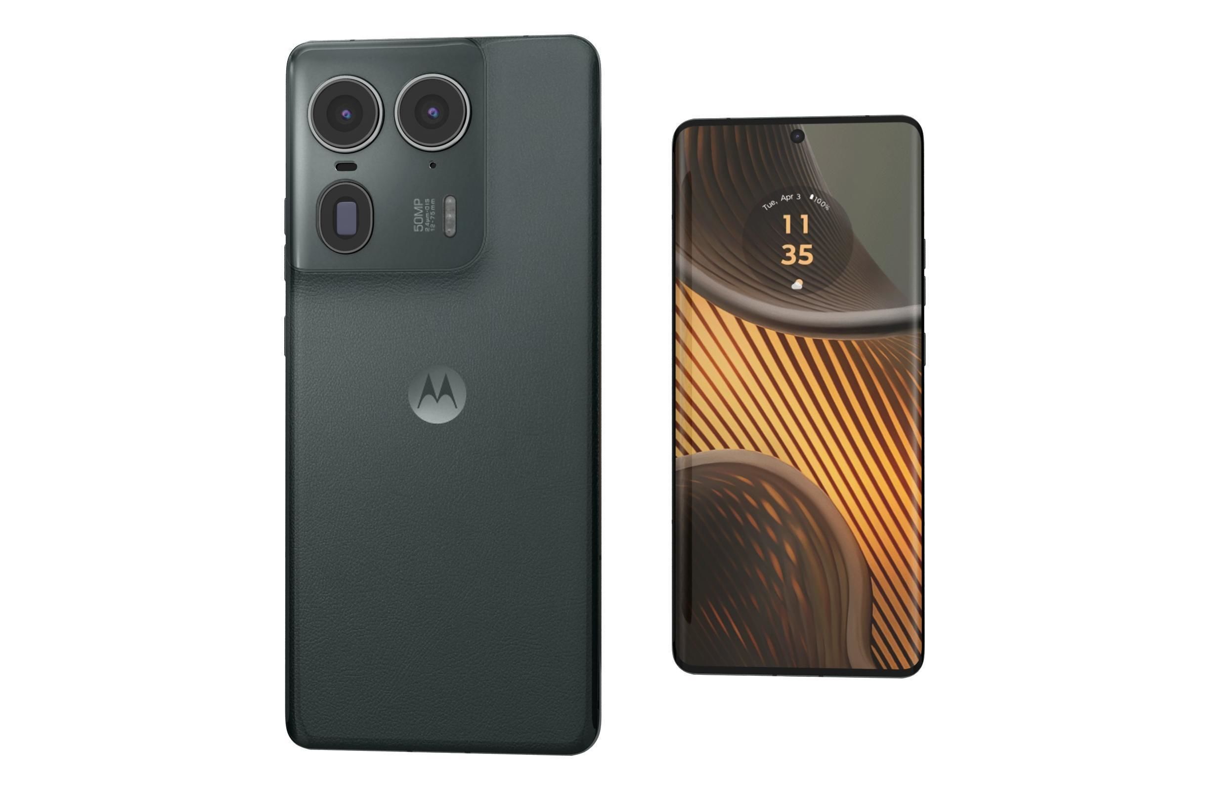 Motorola Edge 50 Ultra Black 3D model_7