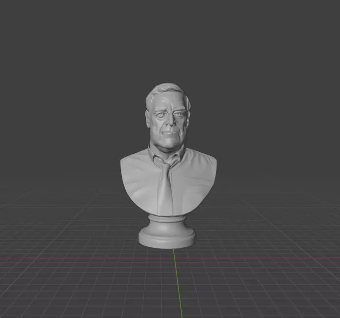 John Goodman 3D print model