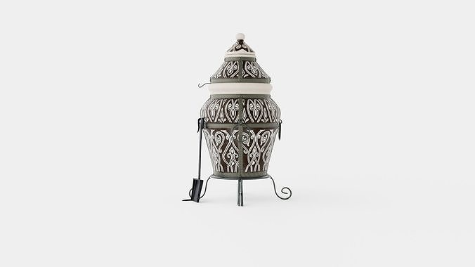 Tandoor Sultan Low-poly 3D model 5
