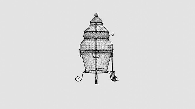 Tandoor Sultan Low-poly 3D model 7
