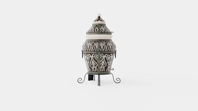 Tandoor Sultan Low-poly 3D model 3