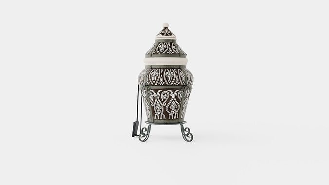 Tandoor Sultan Low-poly 3D model 4