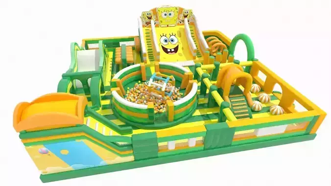 SpongeBob SquarePants  Bouncy Castle