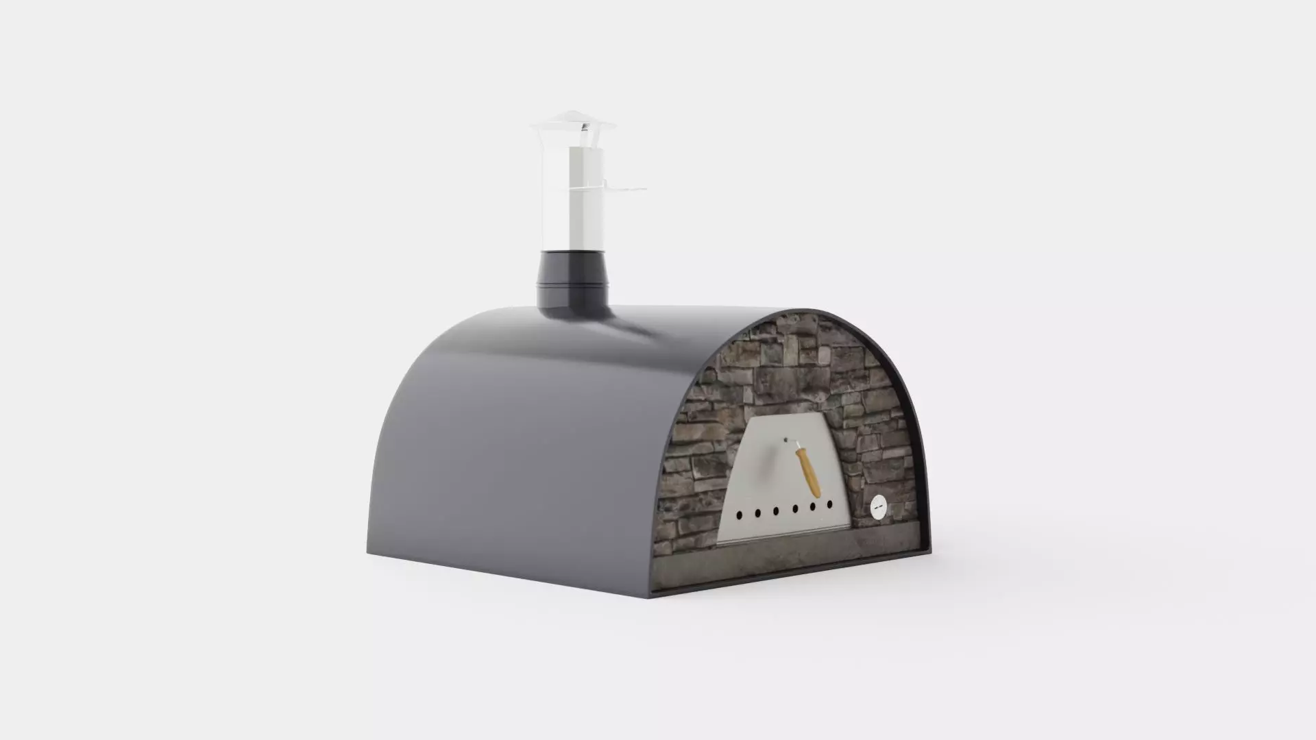 Maximus Prime wood fired pizza oven Low-poly 3D model