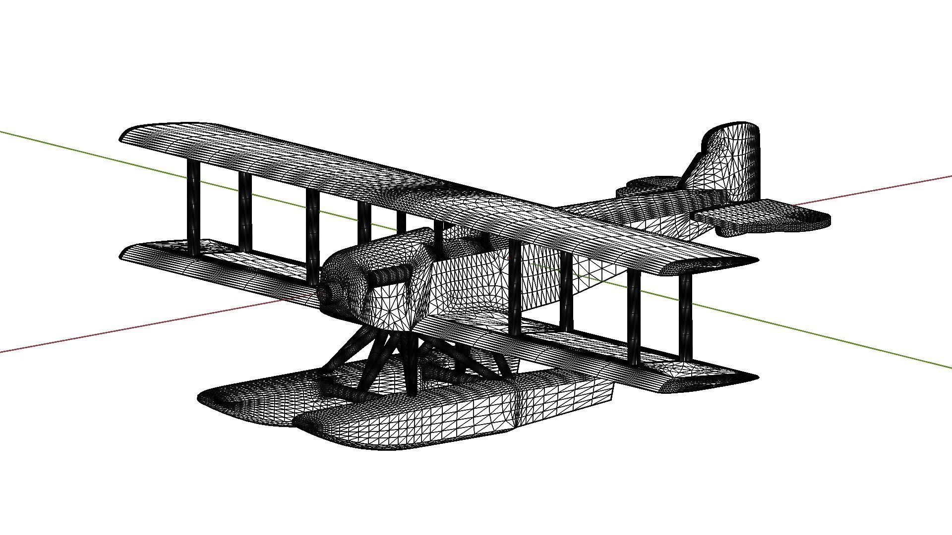 Yokosuka E1Y - simple - print ready 3D print model_7