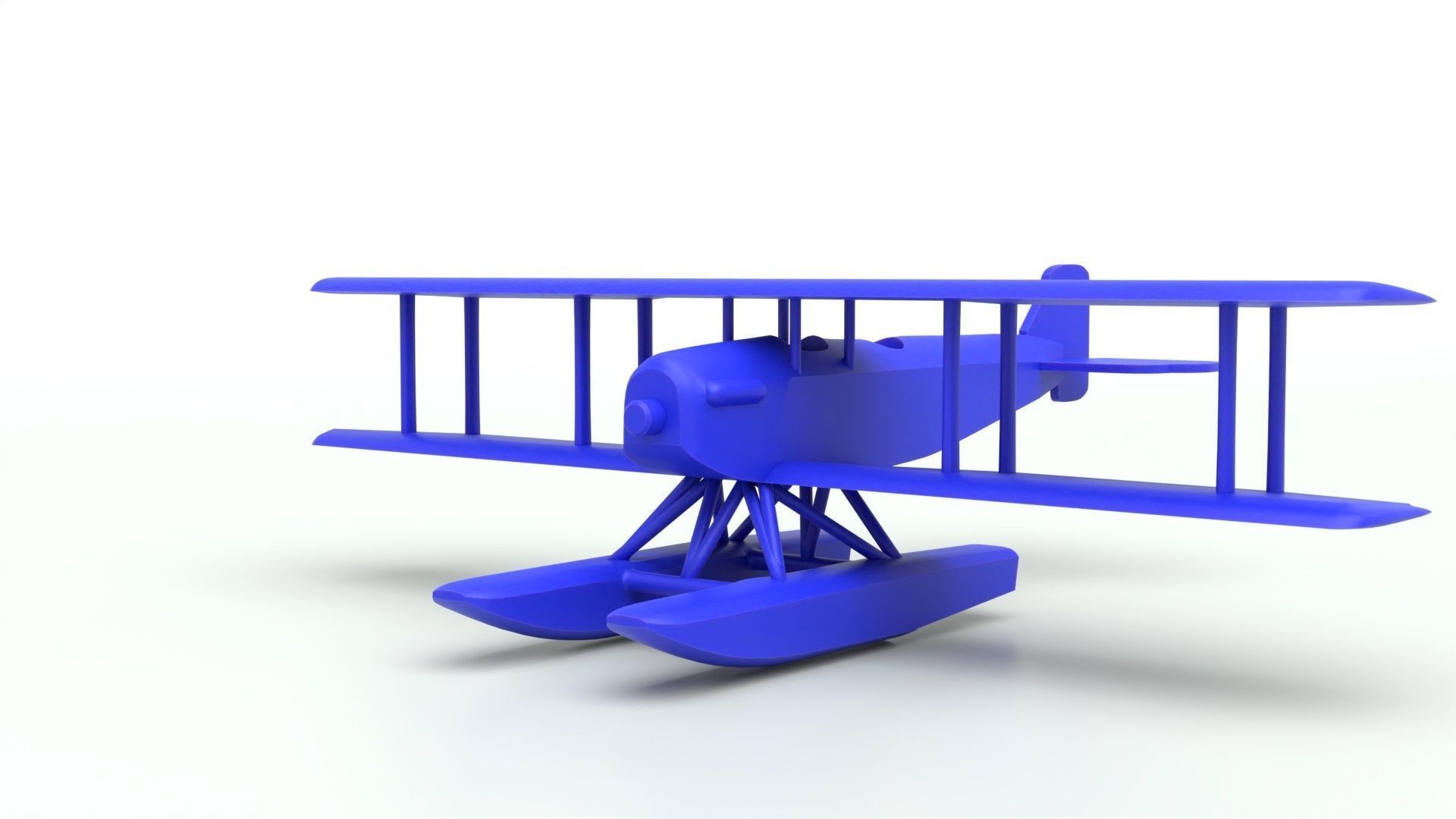 Yokosuka E1Y - simple - print ready 3D print model_3