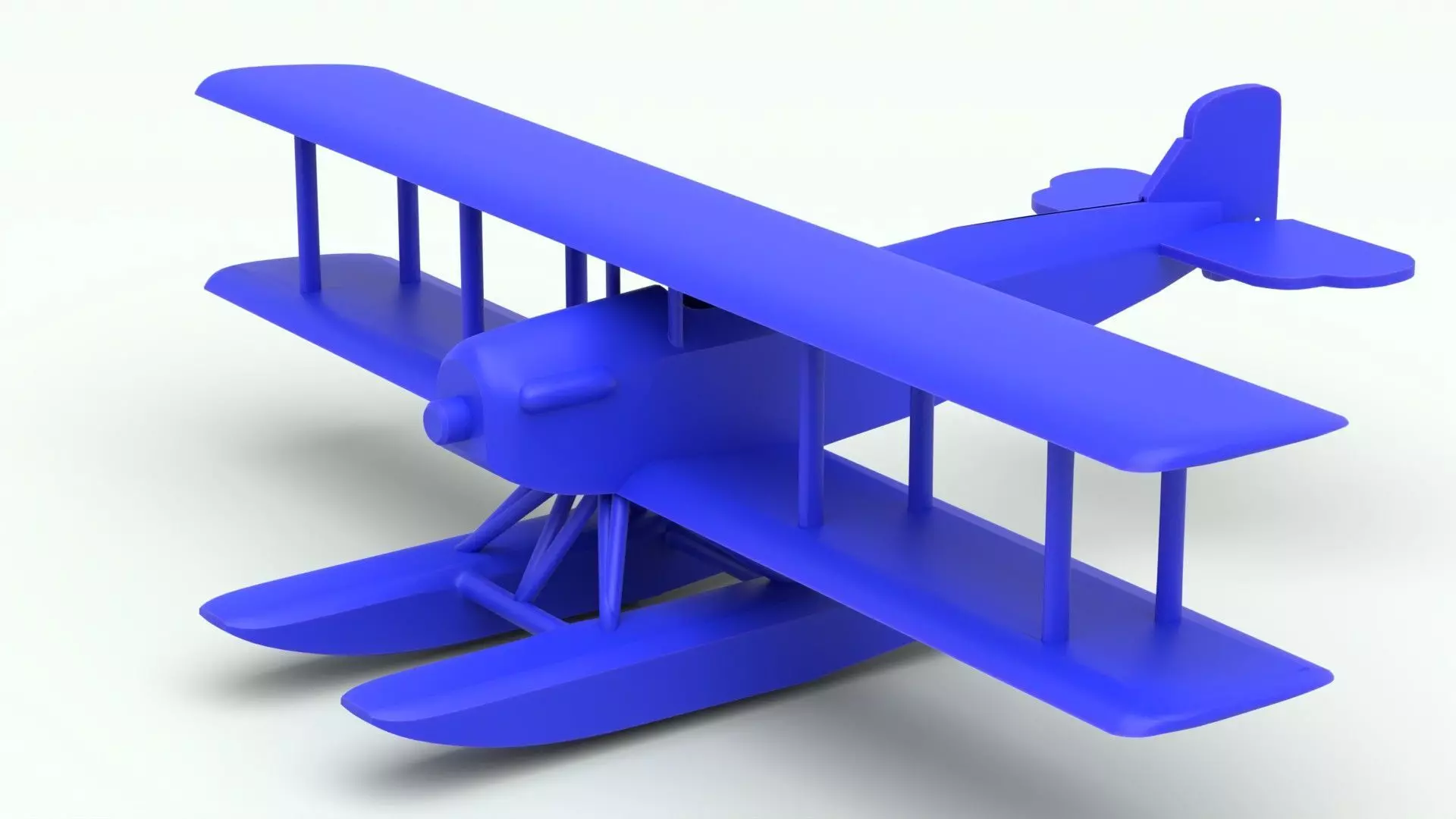 Yokosuka E1Y - simple - print ready 3D print model_0