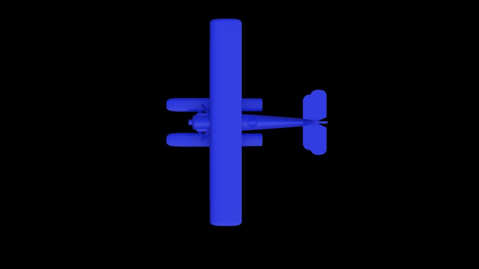 Yokosuka E1Y - simple - print ready 3D print model_5