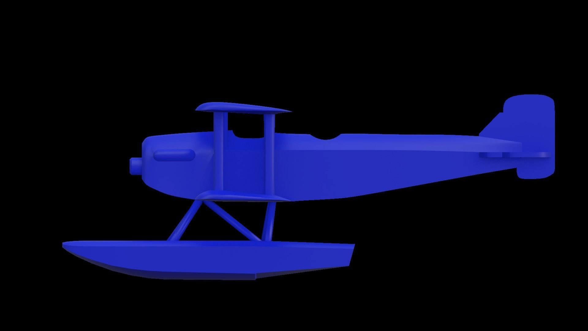 Yokosuka E1Y - simple - print ready 3D print model_4