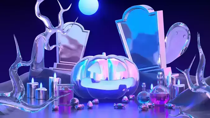 Halloween Pack 3D model
